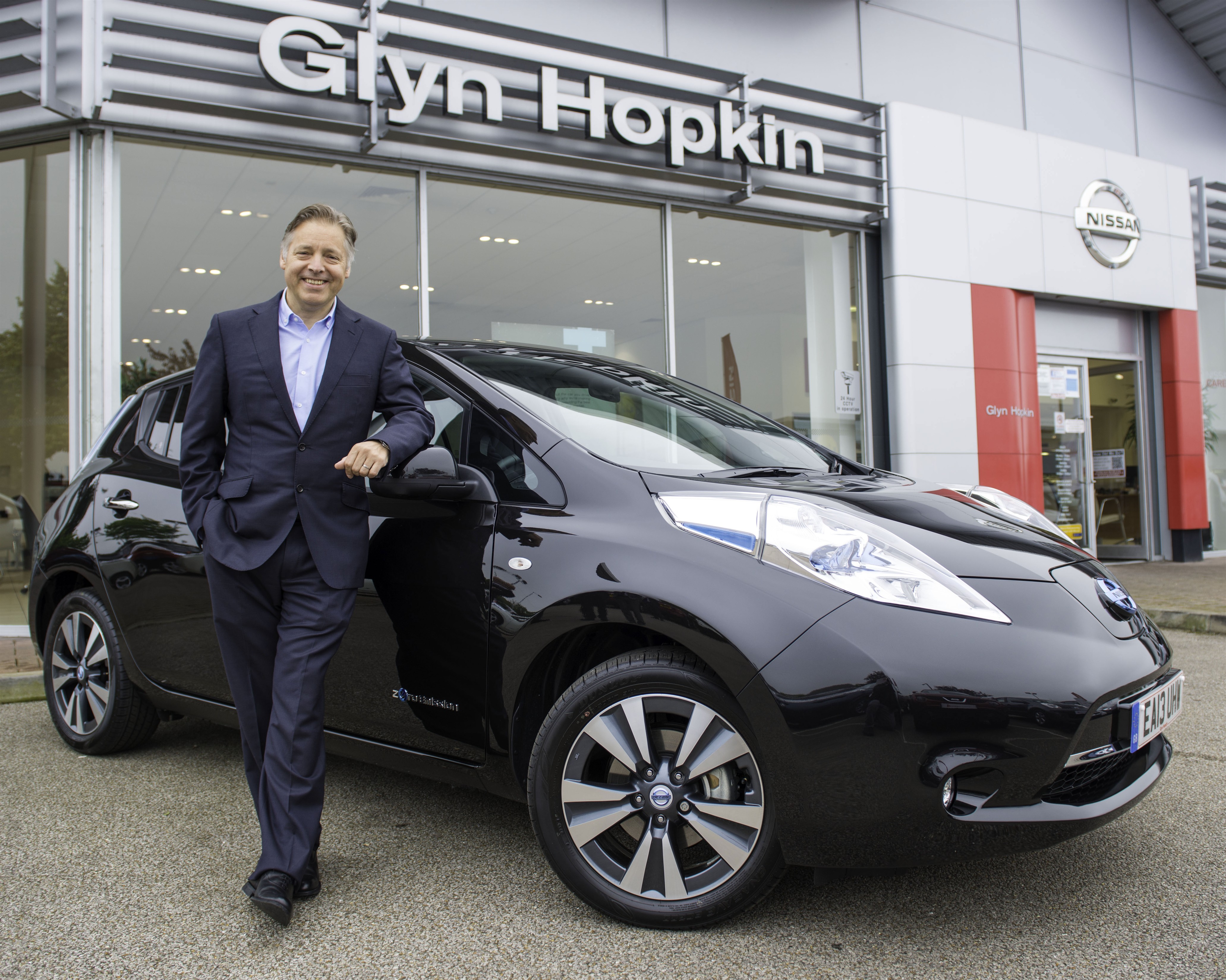 Nissan Leaf Uk presentador